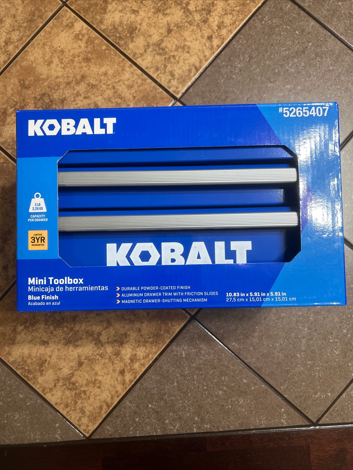 Kobalt Mini Tool Box - Blue (5265407)