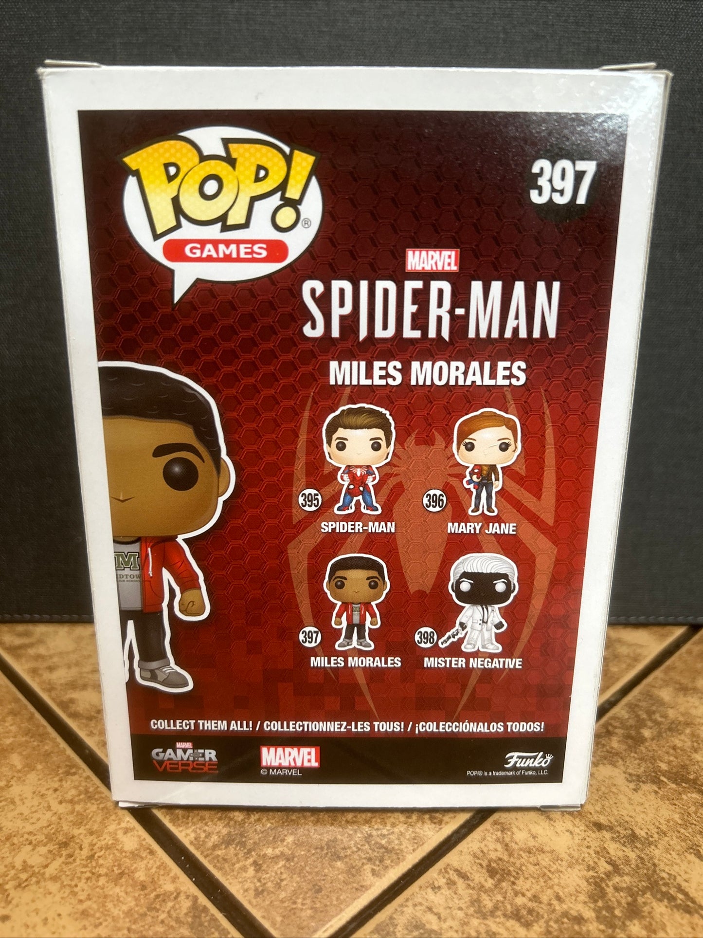 Funko Pop Marvel Spider-Man Gamer Verse Miles Morales #397