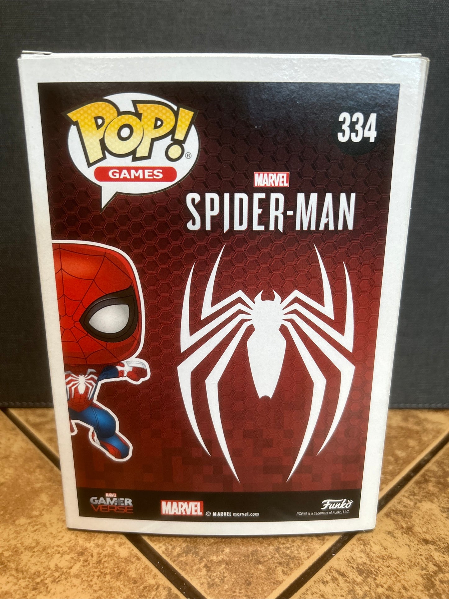 Funko Pop Marvel Comics Gamer Verse: Spider-man #334 Gamestop Exclusive