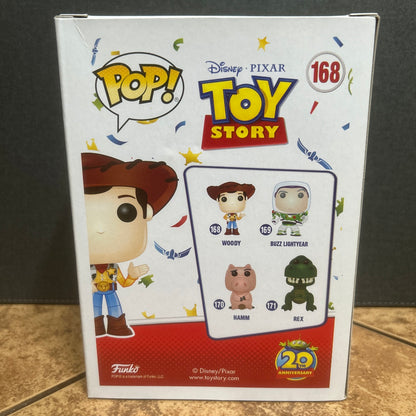 Funko Pop Disney Pixar Toy Story Woody #168 Black & White Box Lunch Exclusive