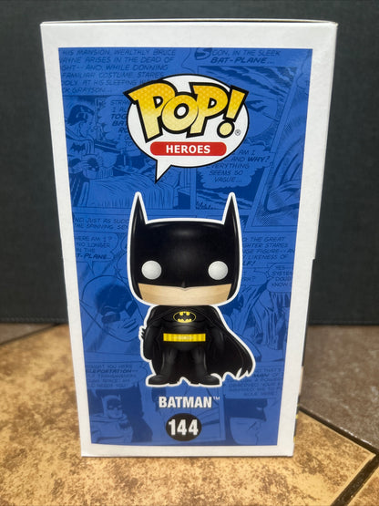 Funko Pop Heroes DC Comics Batman Toy Tokyo NYCC 2018 Orange Chrome Metallic #144