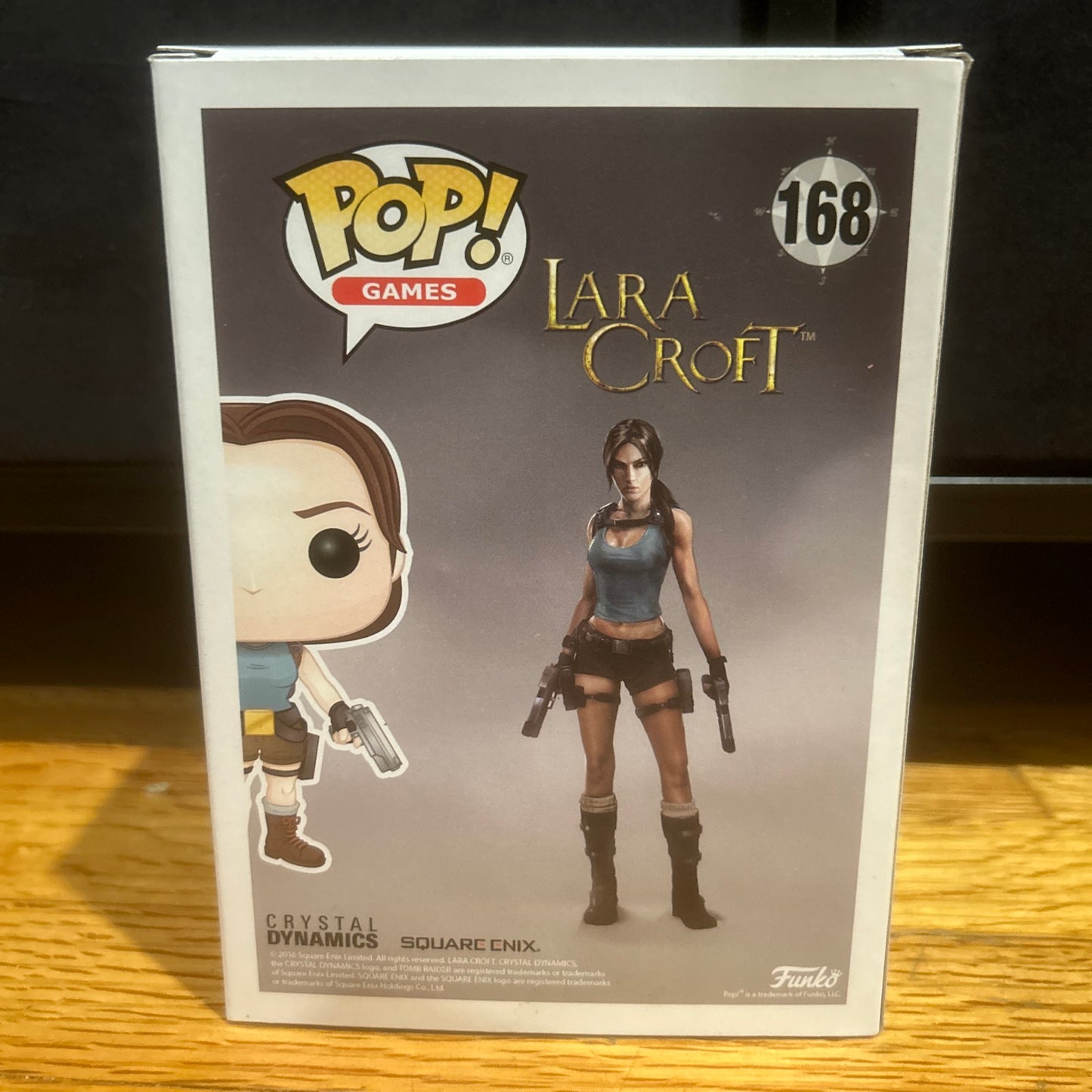 Funko Pop Video Game Tomb Raider: Lara Croft #168