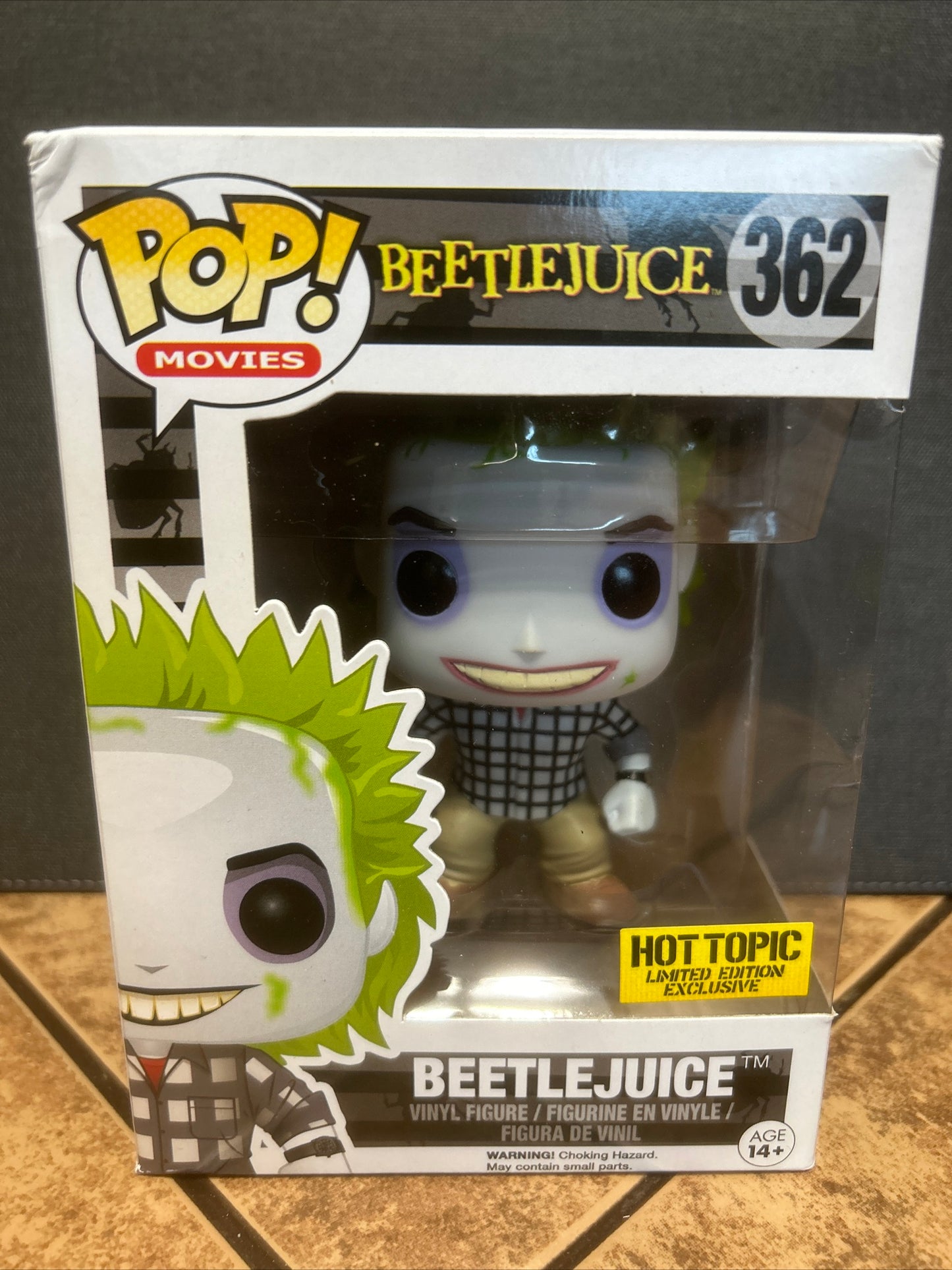 Funko Pop Live Action Movies Beetlejuice: Beetlejuice #362 Hot Topic Exclusive