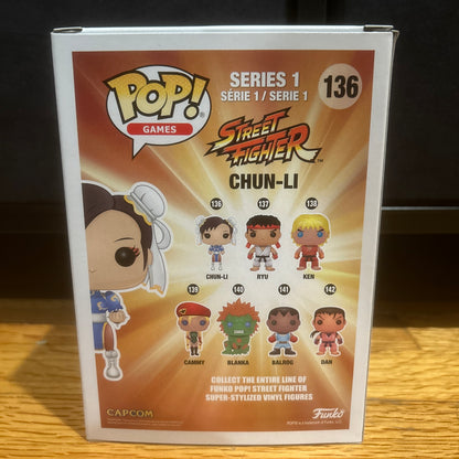 Funko Pop Video Game Street Fighter: Chun-Li #136