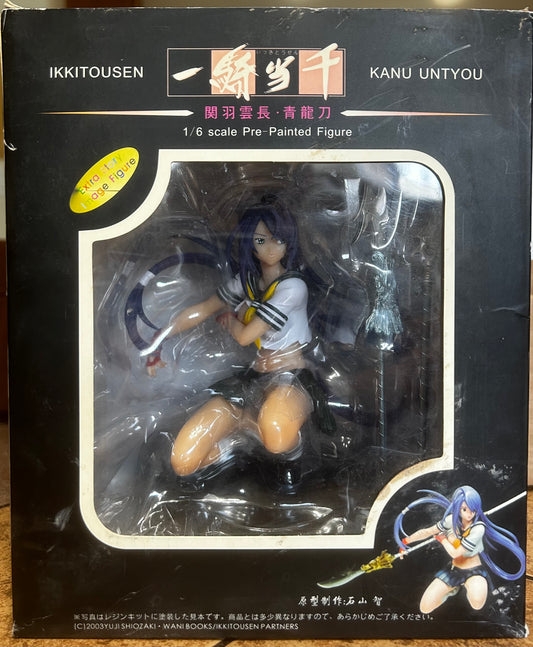 Ikki Tousen Anime: Kanu Untyou  Figure 1/6 Scale Pre-painted Griffon Enterprises