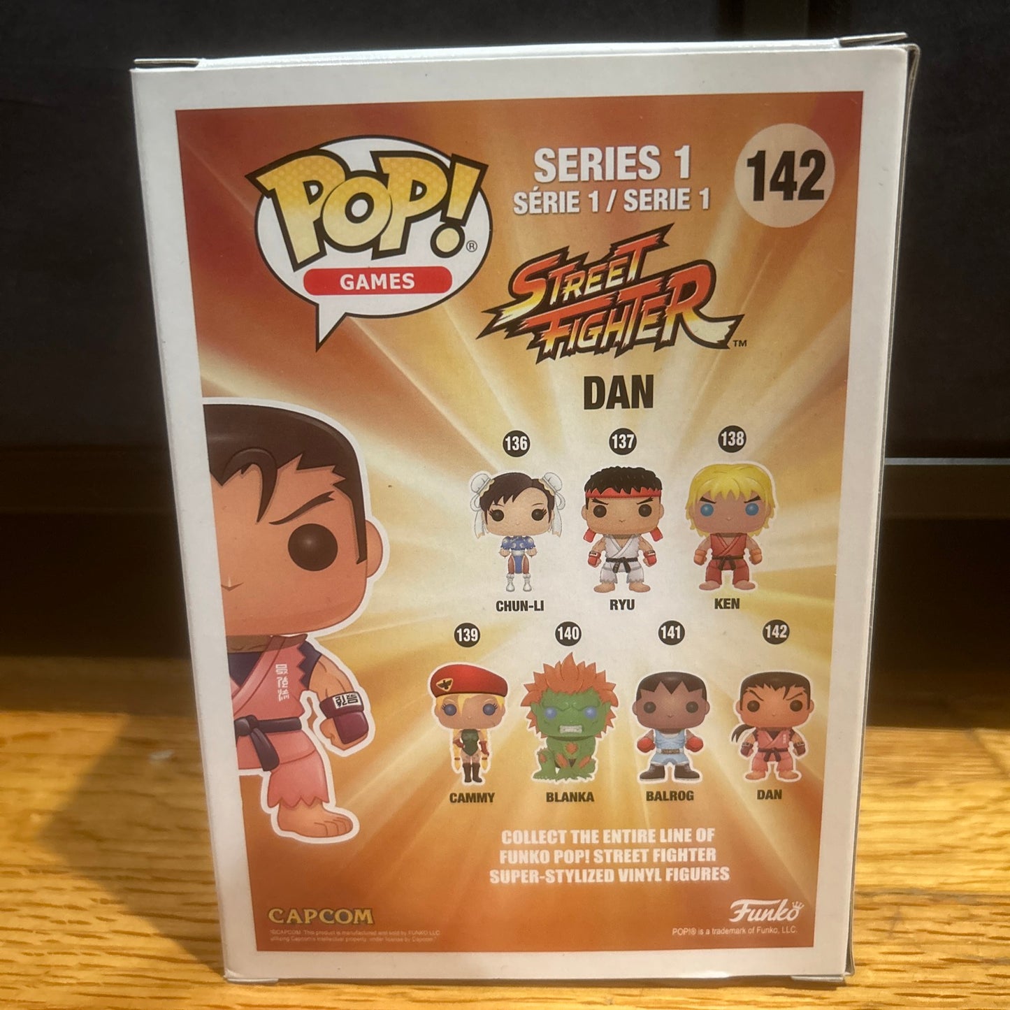 Funko Pop Video Game Street Fighter: Dan #142