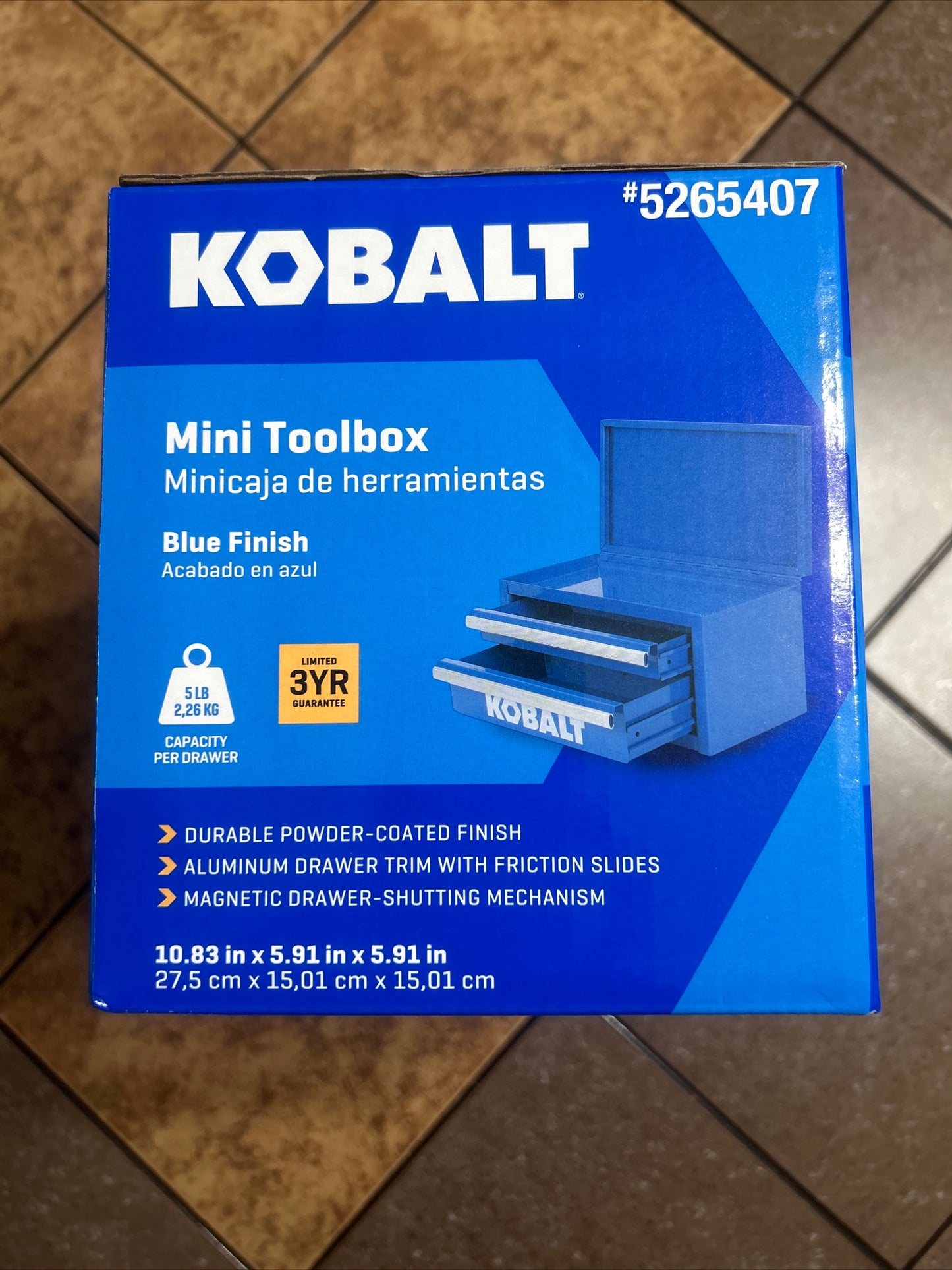 Kobalt Mini Tool Box - Blue (5265407)