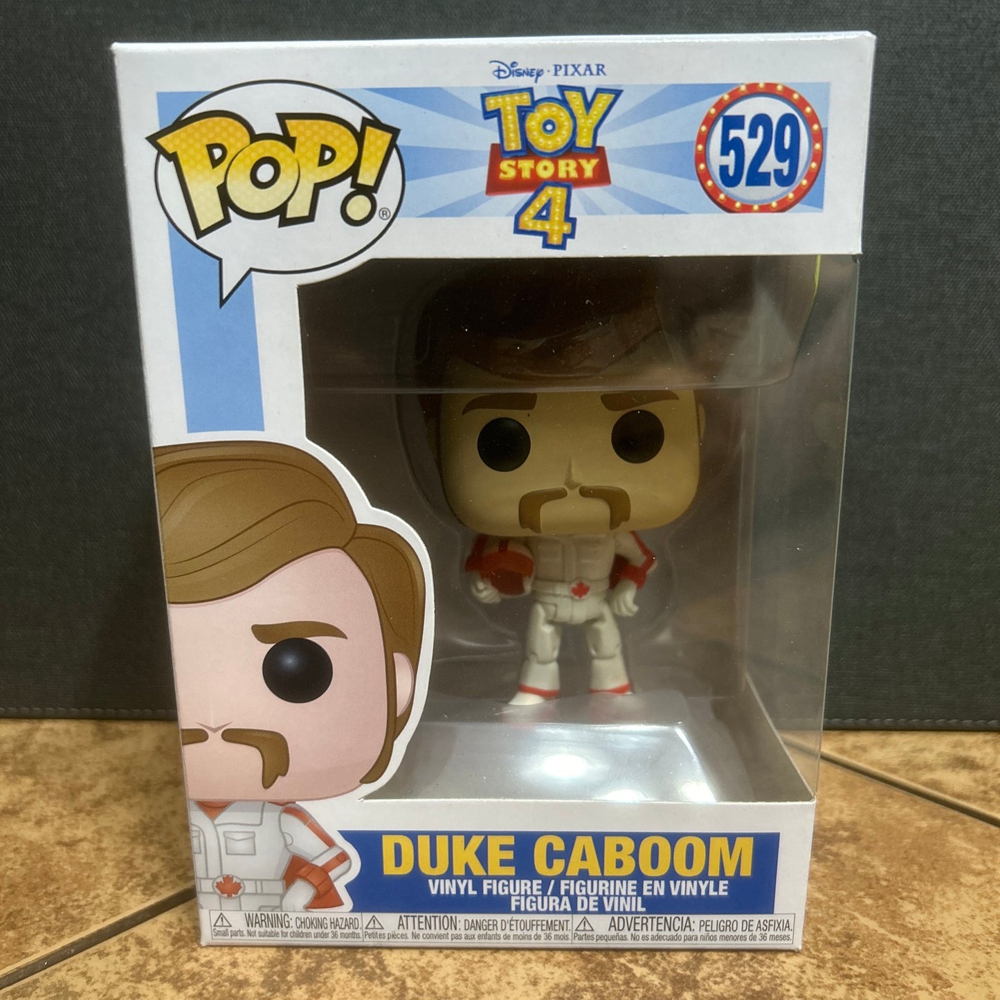 Funko Pop Disney Pixar Animation Movie Toy Story 4 Duke Caboom #529