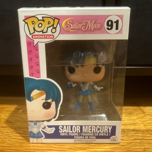 Funko Pop Animation Cartoon Sailor Moon: Sailor Mercury #91