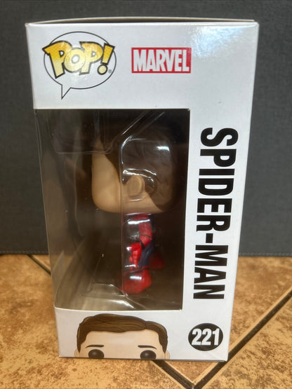 Funko Pop Marvel Live Movie Home Coming Spider-Man #221 Hot Topic Exclusive