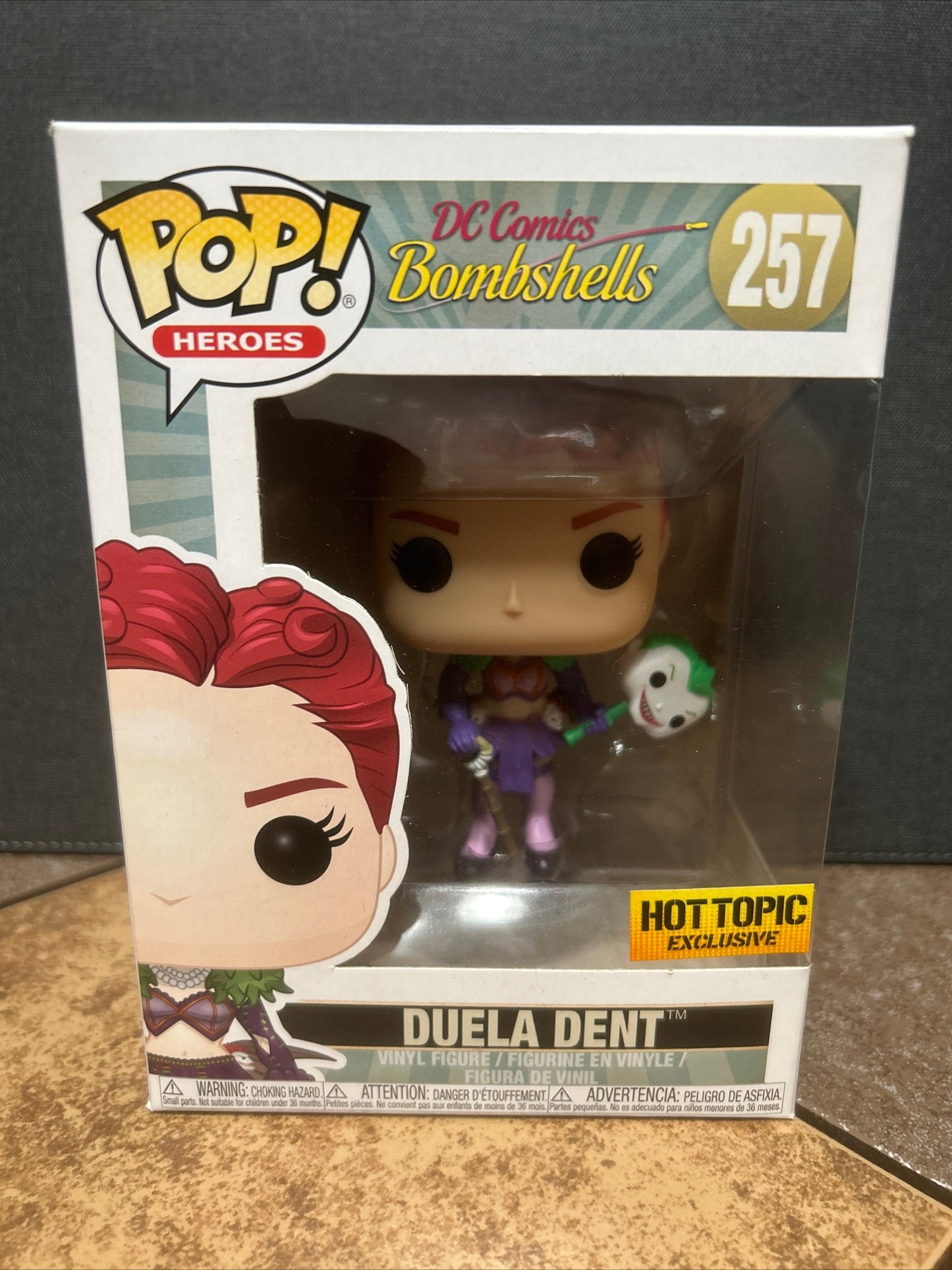 Funko Pop DC Comics Bombshells: Duela Dent #257 Hot Topic Exclusive