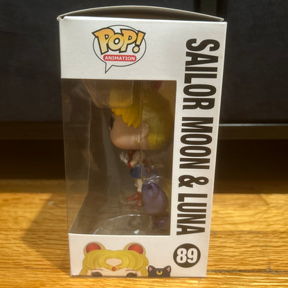 Funko Pop Animation Cartoon Sailor Moon: Sailor Moon & Luna #89