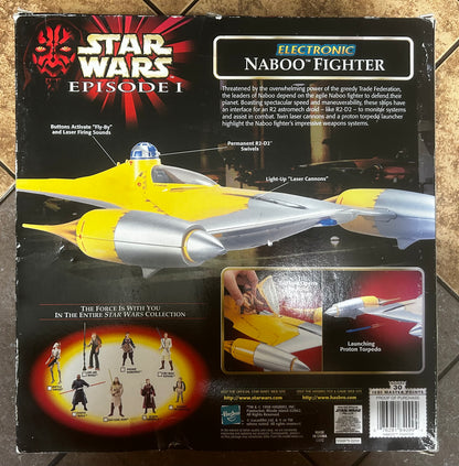 Star Wars Episode 1 Electronic Naboo Fighter w/ Lights and Sounds