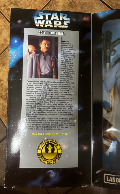 Star Wars Collector Series 1996 Lando Calrissian 12 Inch Figure