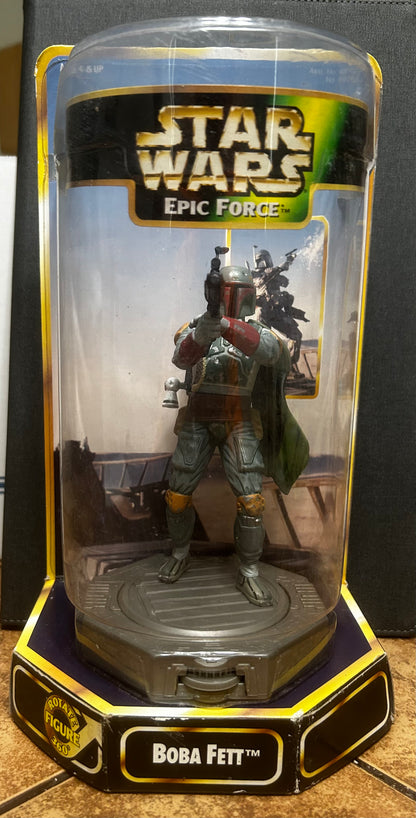 Star Wars Epic Force Boba Fett  Figurine 360 Degree Rotation #69763