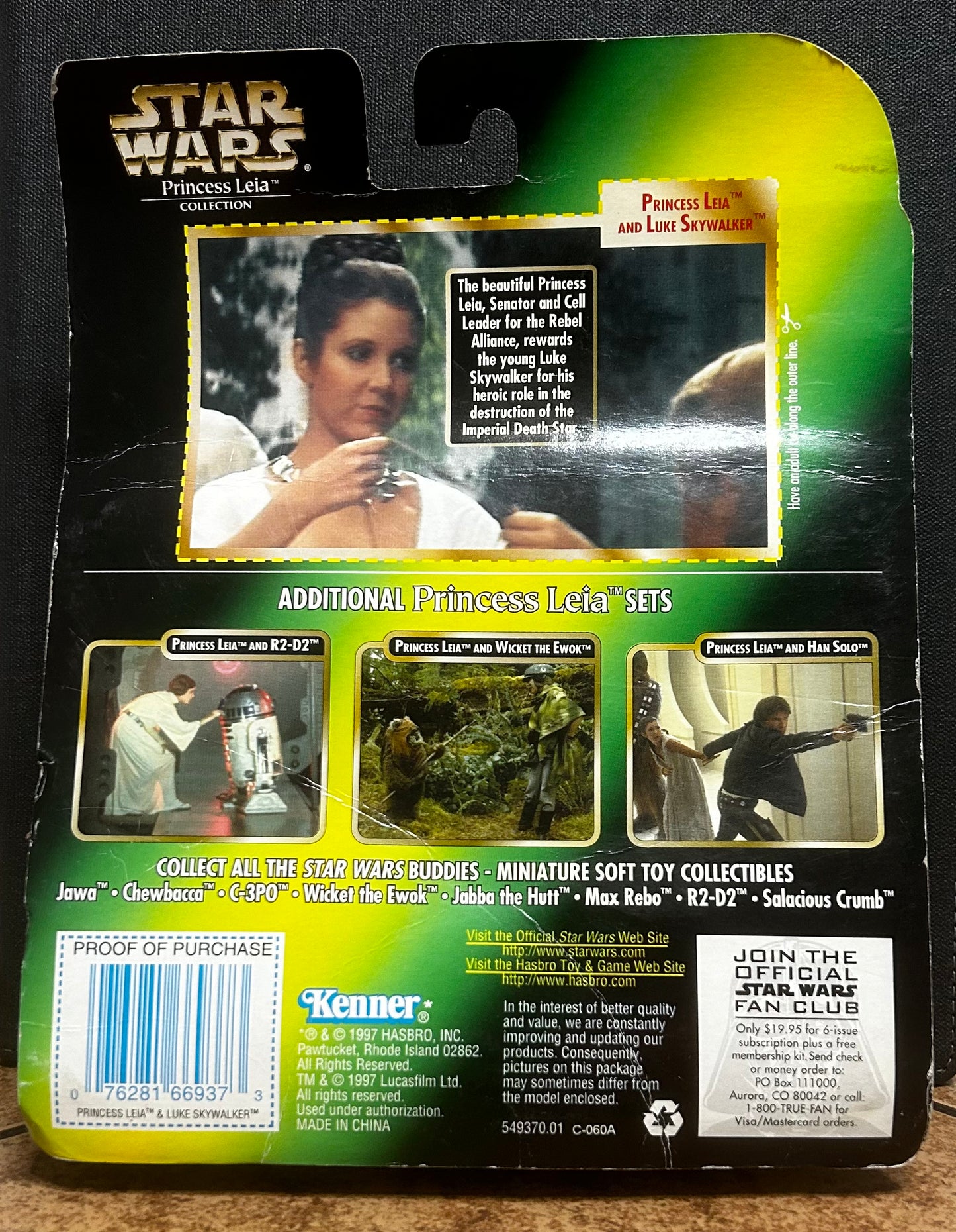 Star Wars Princess Leia Collection Luke Skywalker & Princess Leia Figurines