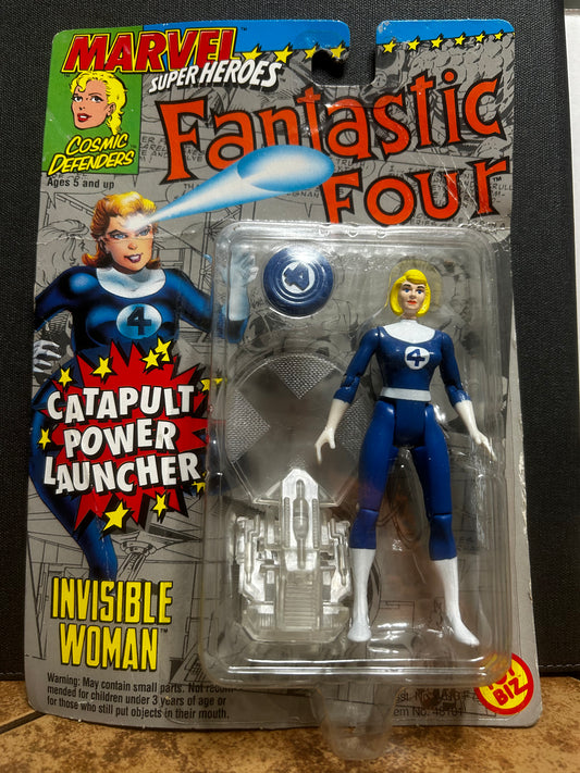 Marvel Superheroes Fantastic Four Invisible Woman Action Figure ToyBiz #48101