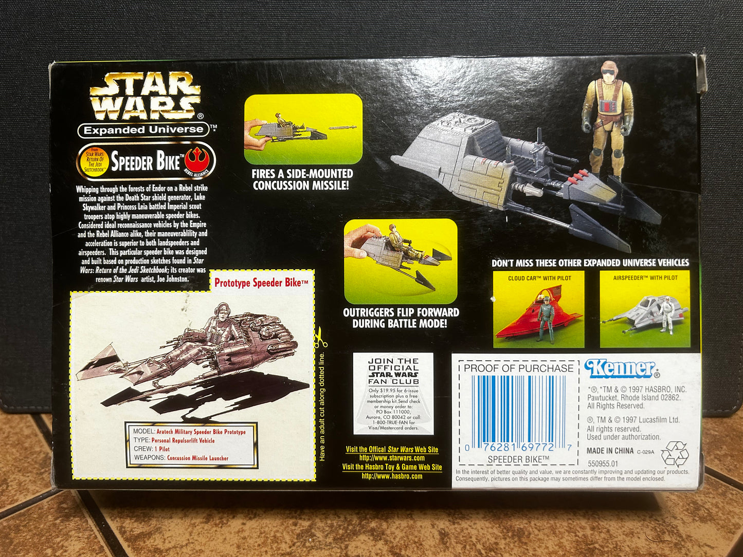 Star Wars Expanded Universe from Return Of The Jedi Sketchbook Speeder Bike