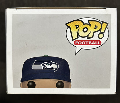 Funko Pop! NFL Seattle Seahawks: Russell Wilson White Jersey Hat w/ Logo #57