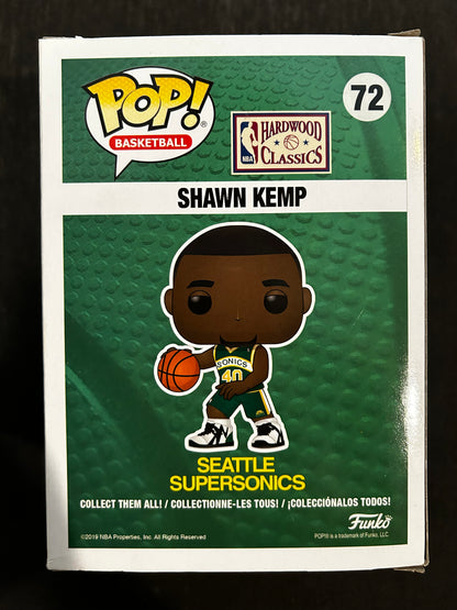 Funko Pop! NBA: Shawn Kemp #72 Seattle SuperSonics 2020 Spring ECCC