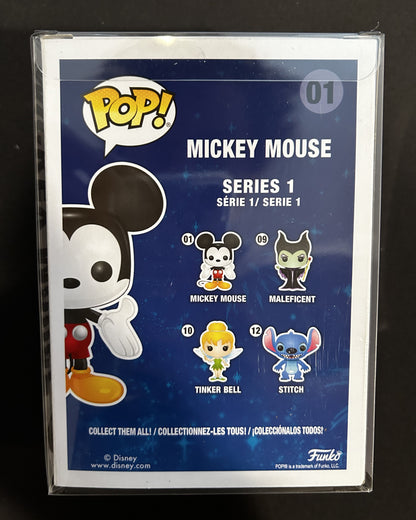 Funko Pop! Disney: Mickey Mouse #1 Barnes & Noble Diamond Gold Exclusive