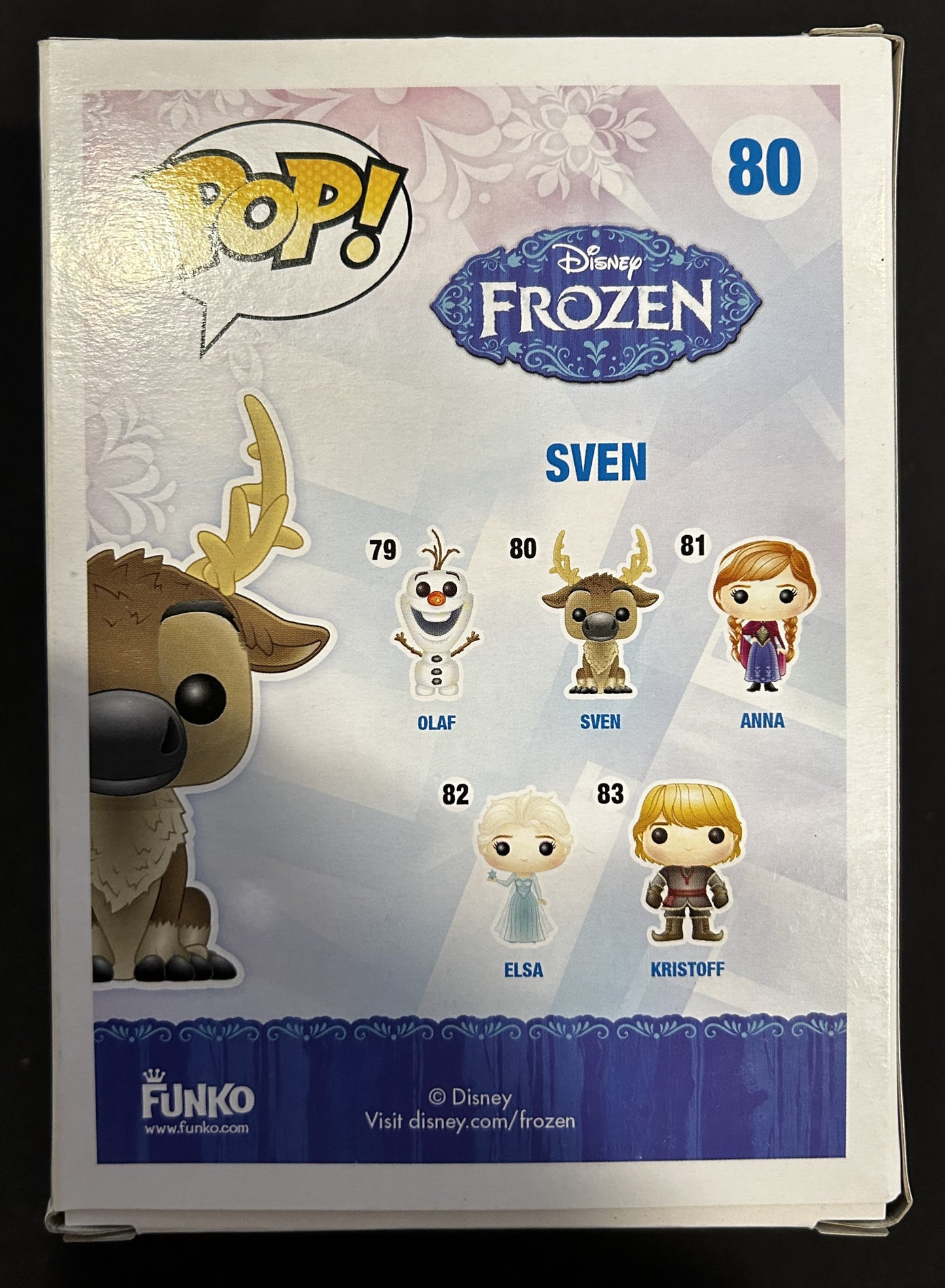 Funko Pop Disney Animated Movie Frozen: Sven #80