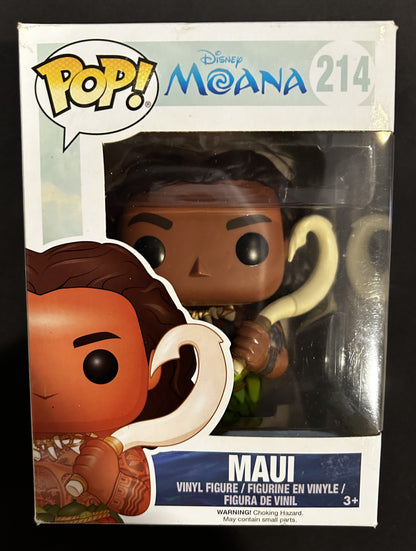 Funko Pop Disney Animated Movie Moana: Maui #214 Hook on Shoulder