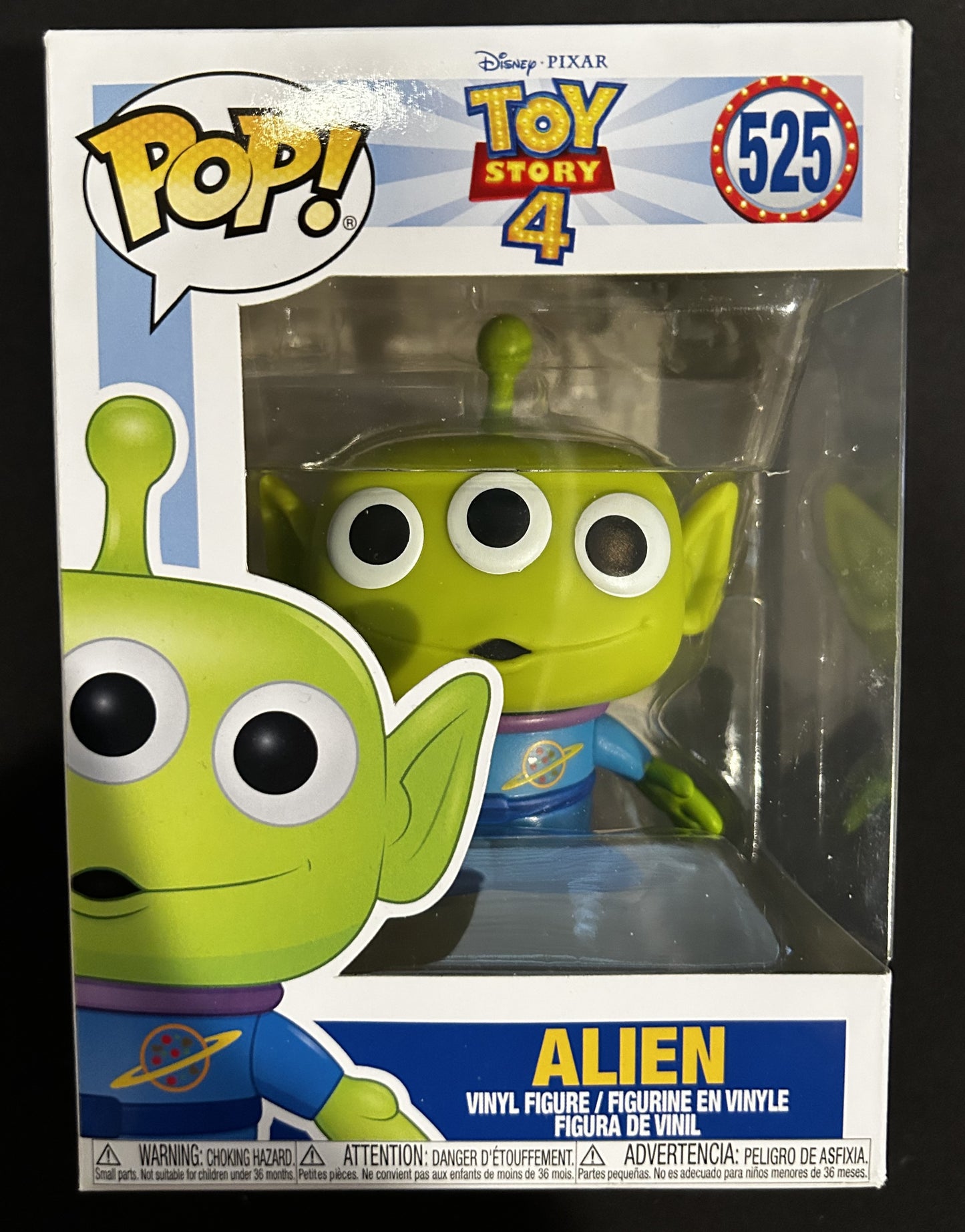 Funko Pop Disney Animated Movie Pixar: Toy Story 4: Alien #525