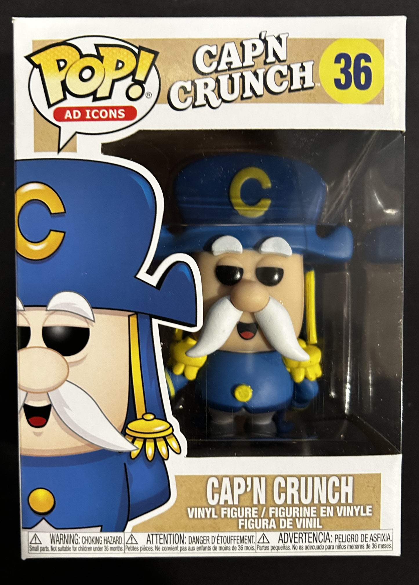 Funko Pop! Ad Icons: Cap'n Crunch (with Sword) #36