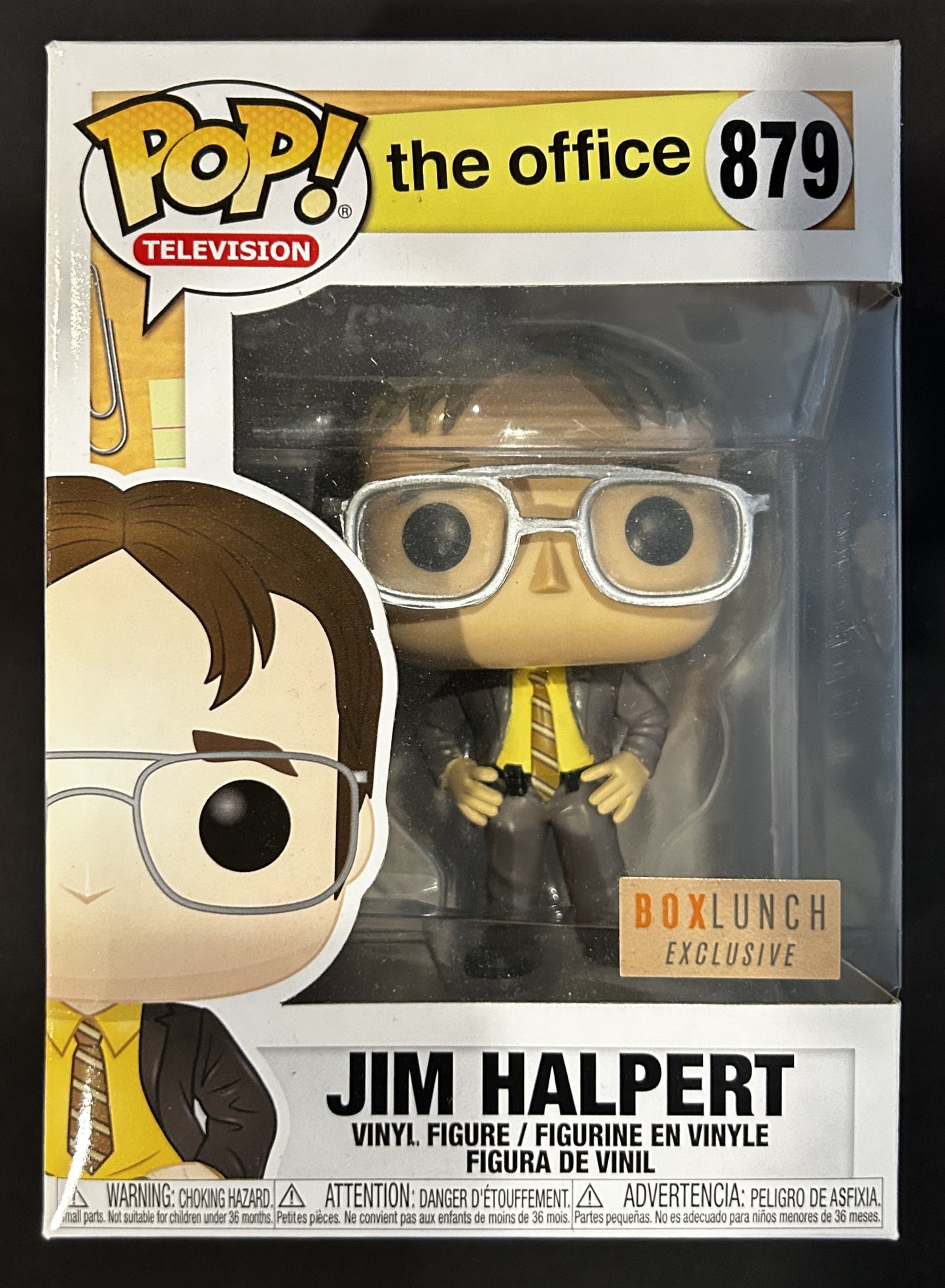 Funko Pop Television The Office Jim Halpert dressed as Dwight #879 Box Lunch Exclusive