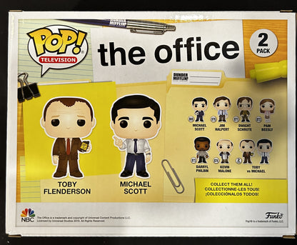 Funko Pop Television The Office Toby vs Michael 2 Pack