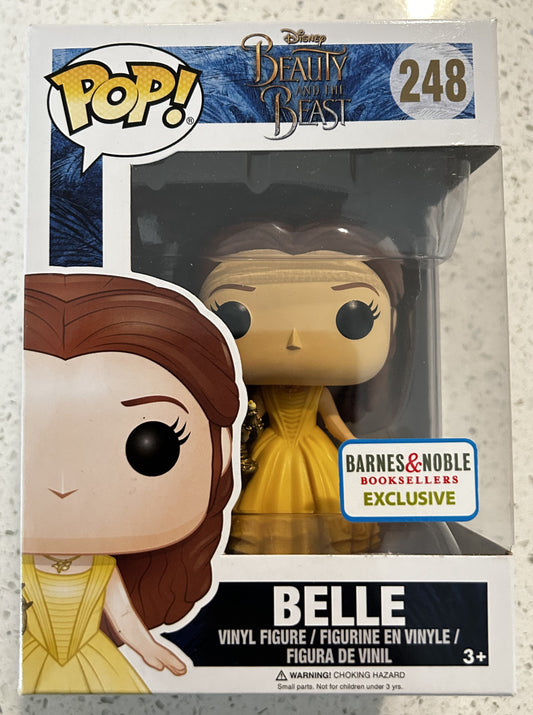 Funko Pop Disney Beauty and the Beast Belle #248 Barnes and Noble Exclusive