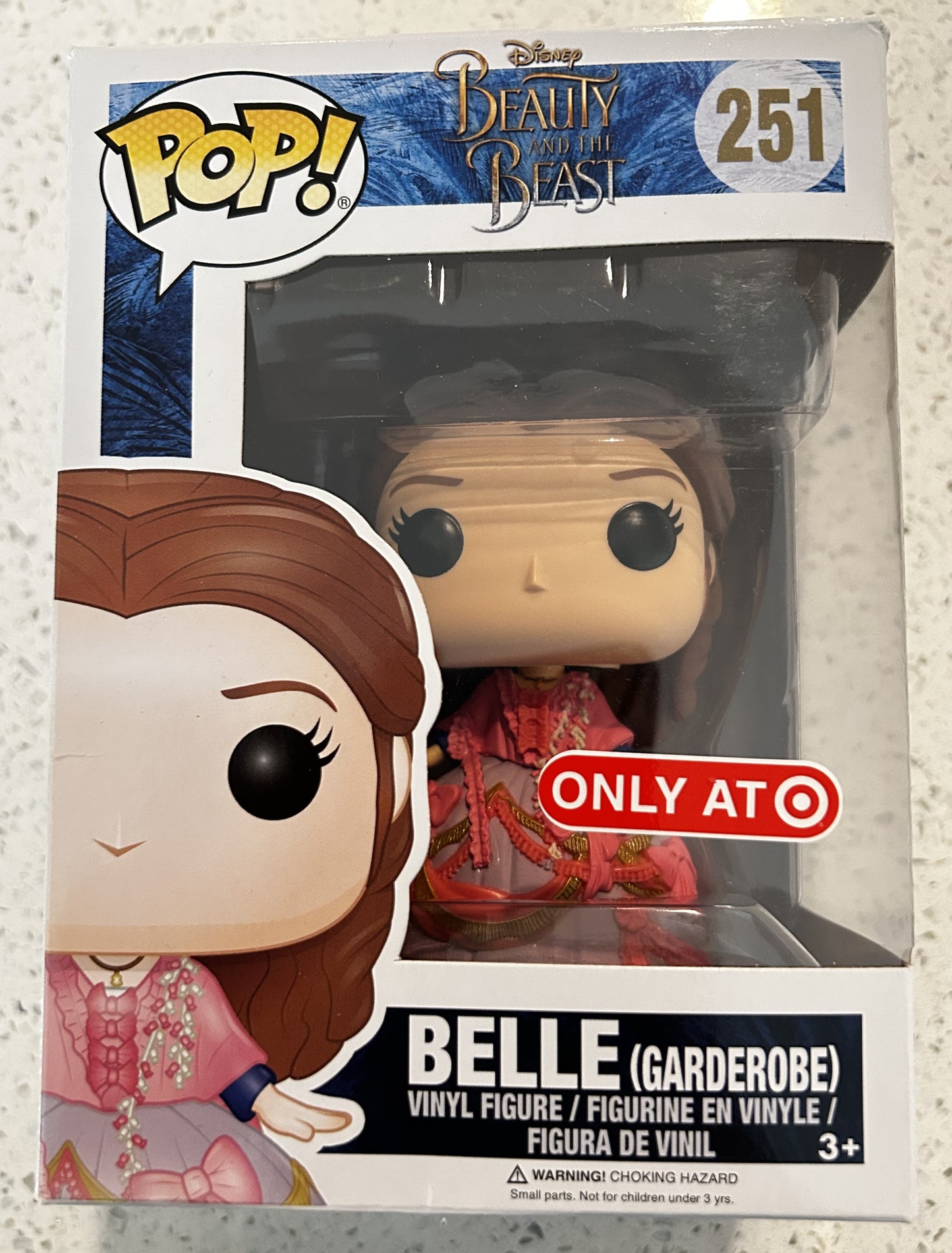 Funko Pop Disney Beauty and the Beast Belle Garderobe #251 Target Exclusive