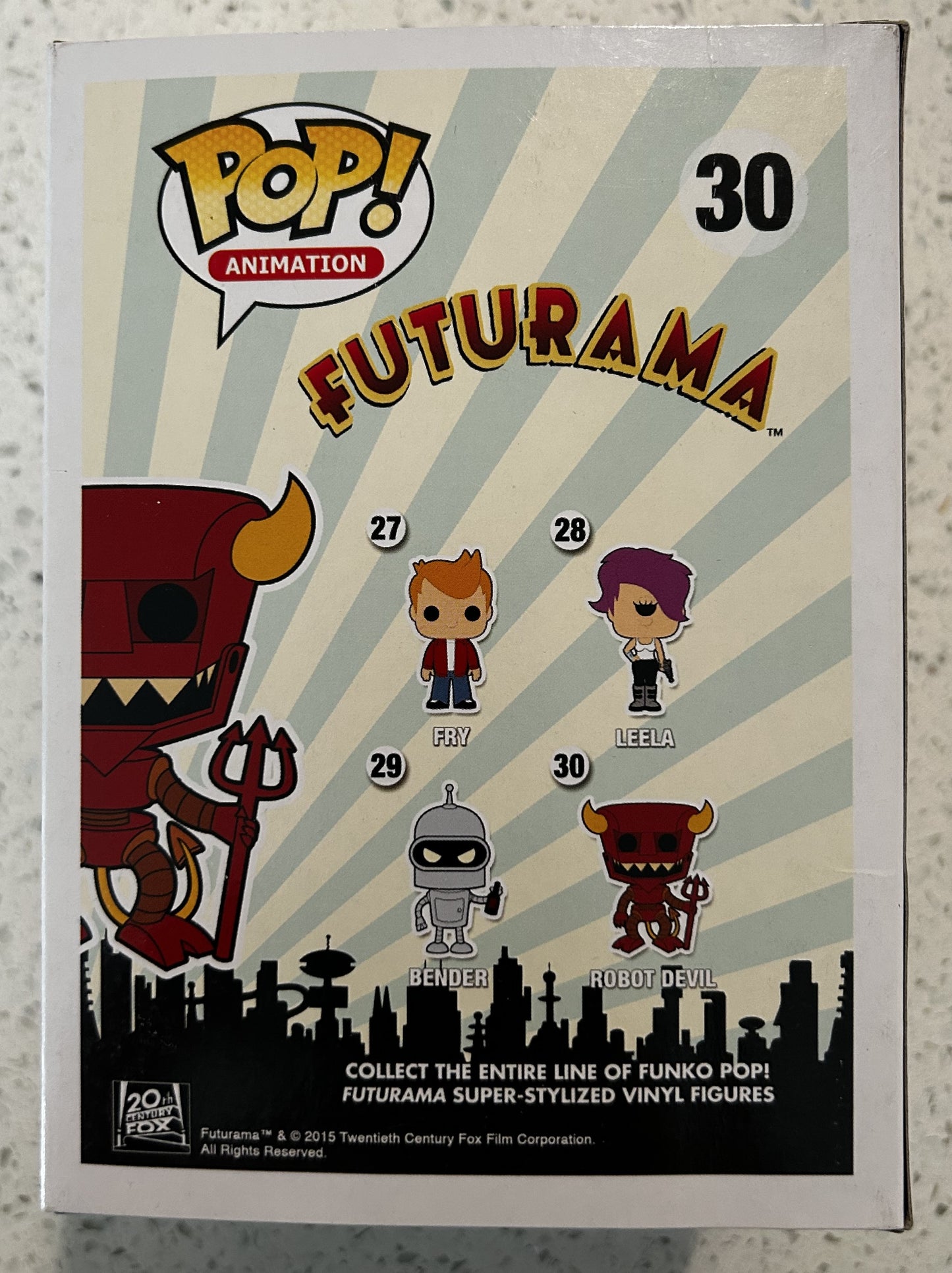 Funko Pop Television Animation Futurama: Robot Devil #30