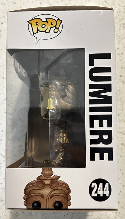 Funko Pop Live Action Disney Beauty and the Beast: Lumiere #244