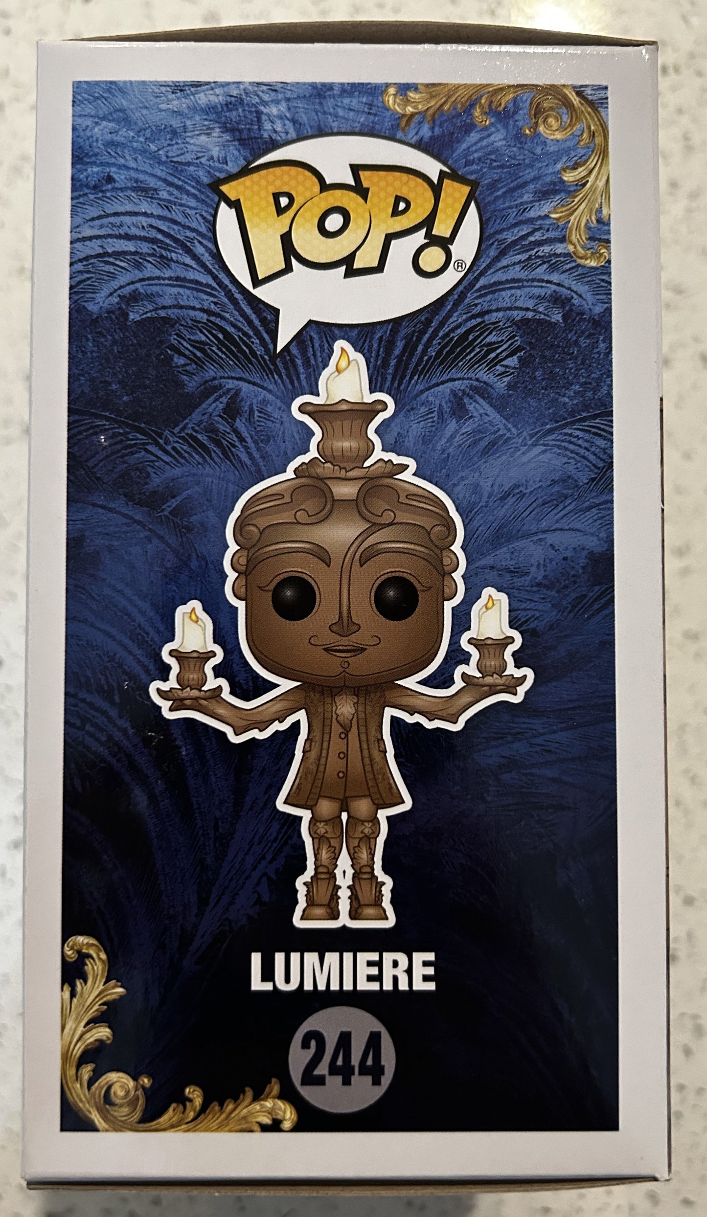 Funko Pop Live Action Disney Beauty and the Beast: Lumiere #244