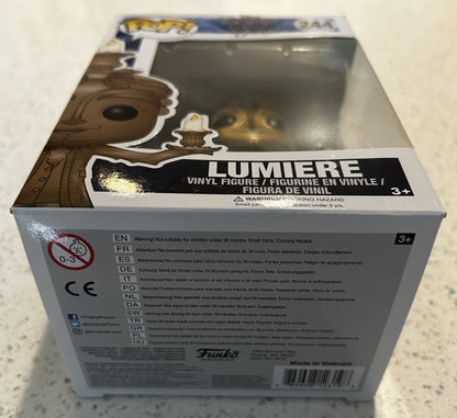 Funko Pop Live Action Disney Beauty and the Beast: Lumiere #244