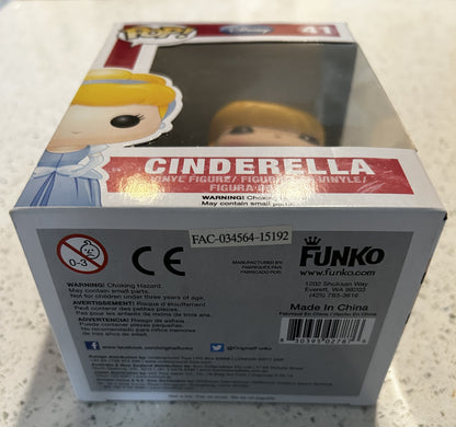 Funko Pop Disney Princess Animation Cinderella #41