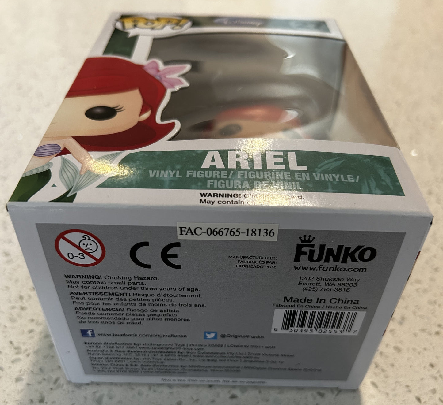 Funko Pop Disney Animation Little Mermaid Ariel #27