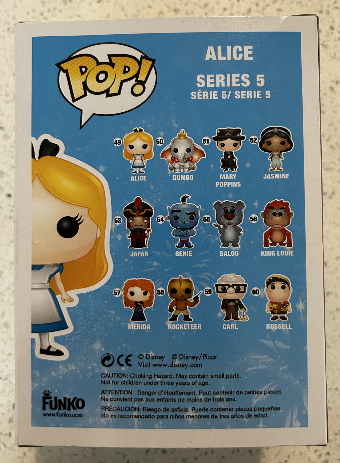 Funko Pop Disney Animation Alice #49