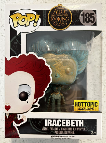 Funko Pop Disney Live Action Iracebeth (Patina) #185 Hot Topic Exclusive