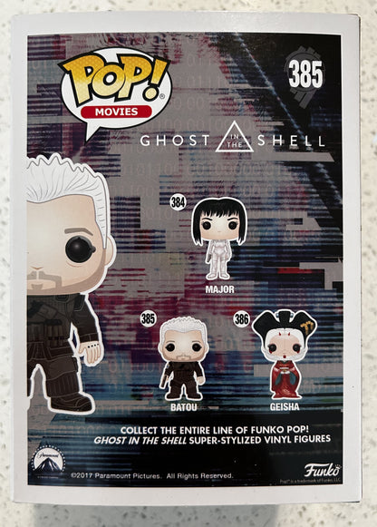 Funko Pop Movies Ghost in the Shell Batou #385