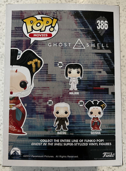 Funko Pop Movies Live Action Ghost in the Shell: Geisha #386