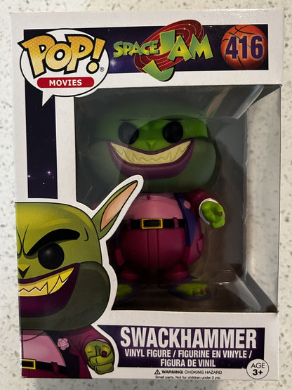 Funko Pop Live Action Animated Movie Space Jam: Swackhammer #416