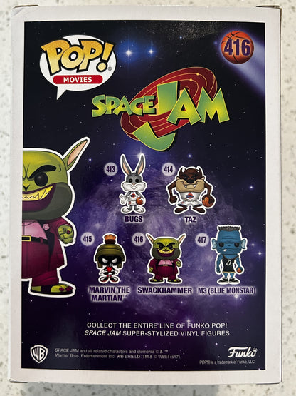 Funko Pop Live Action Animated Movie Space Jam: Swackhammer #416