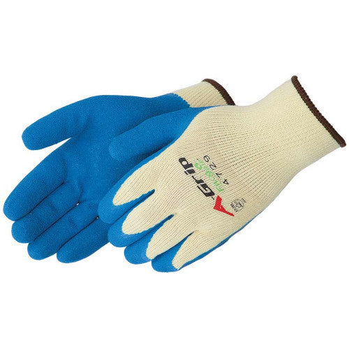 Blue Gripper Gloves Dozen - Large