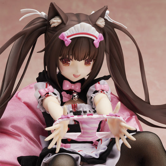 Nekopara Chocola 1/4 Scale PVC Figure Japan Native Online Bonus Card BINDing